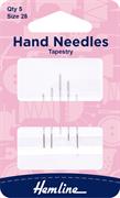 Tapestry Hand Needle, Size 28, 5 pack